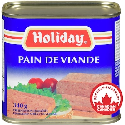 Holiday Pain de viande en conserve 340 g, 1,11 $/100g
