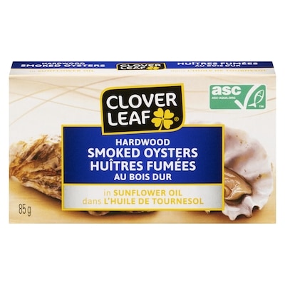 Clover Leaf Huîtres fumées 85 g, 3,52 $/100g