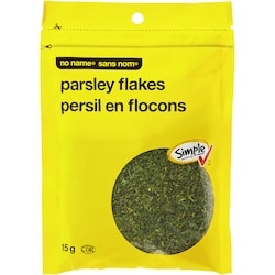 Sans Nom Persil en flocons 15 g, 16,67 $/100g