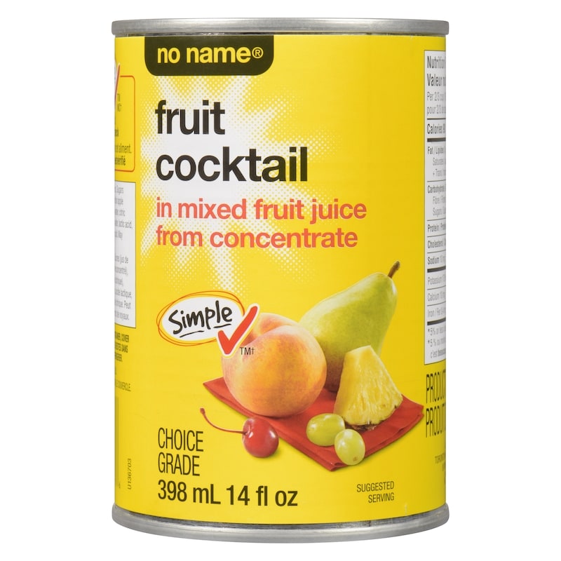 Fruit Cocktail in Mixed Fruit Juice from Concentrate