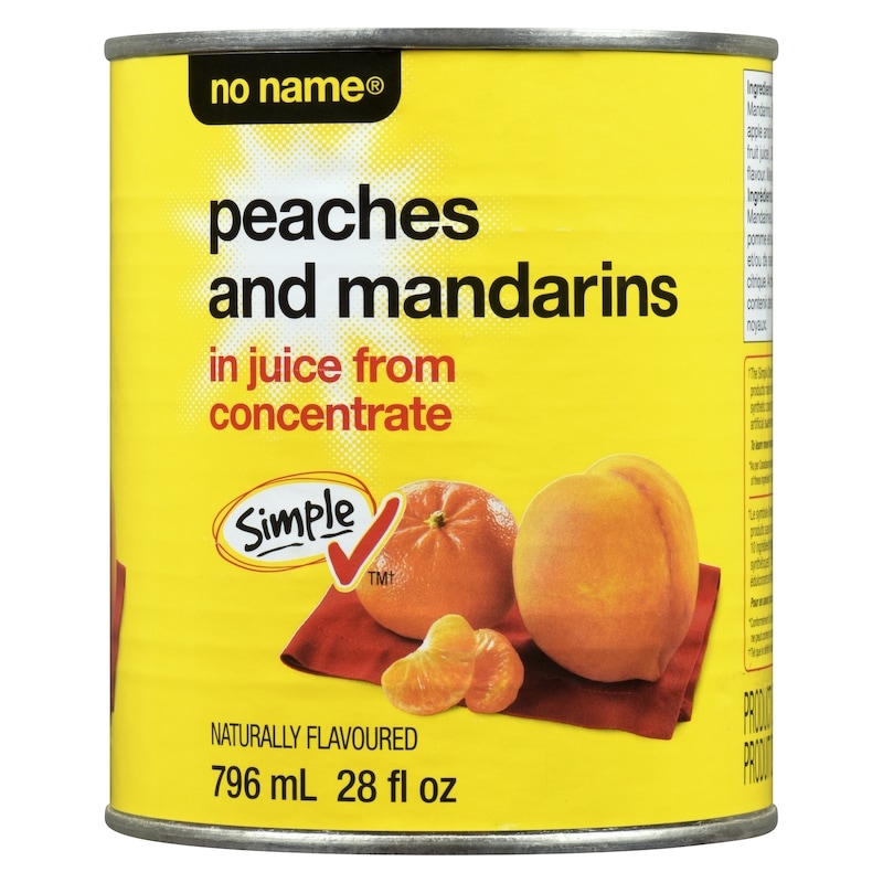 Peaches & Mandarins in Juice from Concentrate