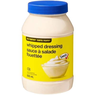 Sans Nom Sauce à salade fouettée  890 ml, 0,45 $/100ml