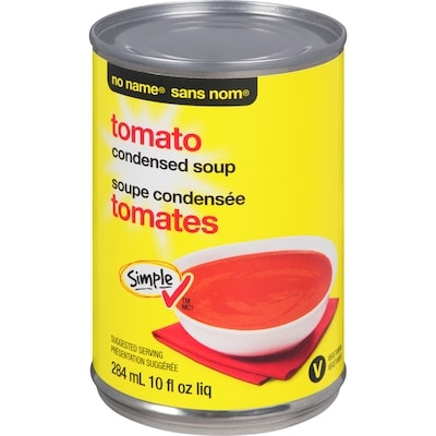 No Name Condensed Tomato Soup 284 ml, $0.35/100ml