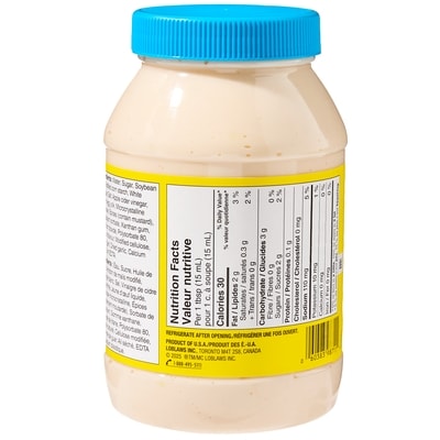 No Name Light Whipped Dressing 890 ml, $0.45/100ml