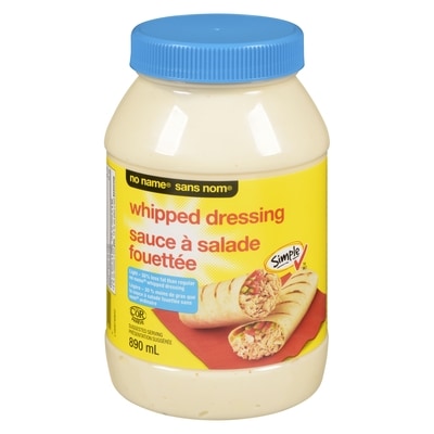 Sans Nom Sauce à salade fouettée légère 890 ml, 0,74 $/100ml