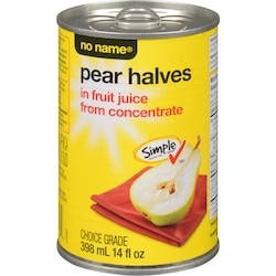 Pear Halves in Fruit Juice from Concentrate