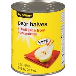 Pear, Halves, in Juice