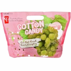 null Barbe à papa à saveur de grappe de raisins 9,90 $/1kg 4,49 $/1lb