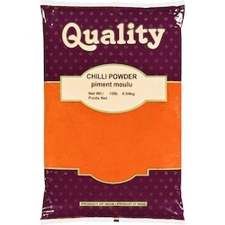Quality Poudre de chili 4.55 kg, 0,66 $/100g