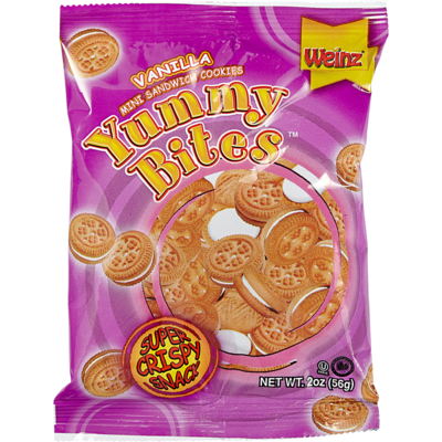 null Biscuits sandwichs Yummy Bites vanille 56 g, 2,30 $/100g