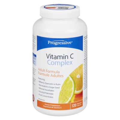 Progressive Vitamin C Complex 120 ea, $0.23/1ea