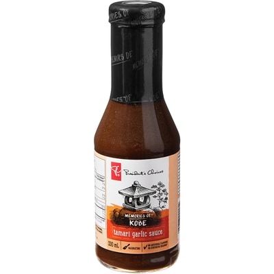 President's Choice Memories of Kobe Tamari Garlic Sauce  350 ml, $1.51/100ml