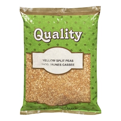 Quality Yellow Split Peas 4.99 kg, $0.20/100g