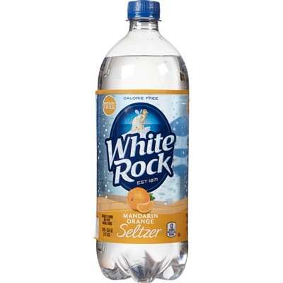 White Rock Soda White Rock orange casher 1 l, 0,15 $/100ml