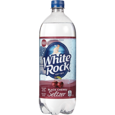 White Rock Kosher Seltzer, Black Cherry 1 l, $0.13/100ml