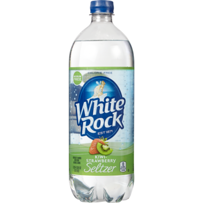 White Rock Kosher Seltzer, Kiwi Strawberry 1 l, $0.15/100ml