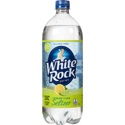 White Rock Soda lime White Rock casher 1 l, 0,10 $/100ml