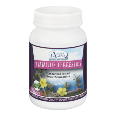 Omega Alpha Supplément Tribulus Terrestris 120 ea, 0,29 $/1ch