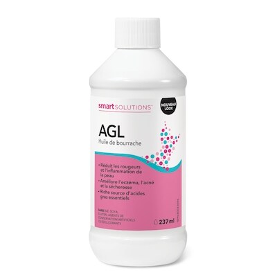 AGL huile de bourrache - liquide 237 ml, 29,53 $/100ml