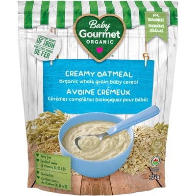 Baby Gourmet Organic Cereal Creamy Oatmeal  227 g, $3.30/100g