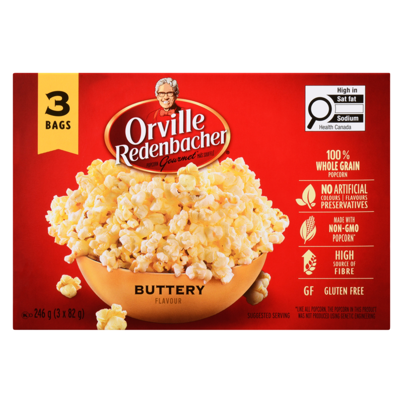 Popcorn Bowl, Buttery