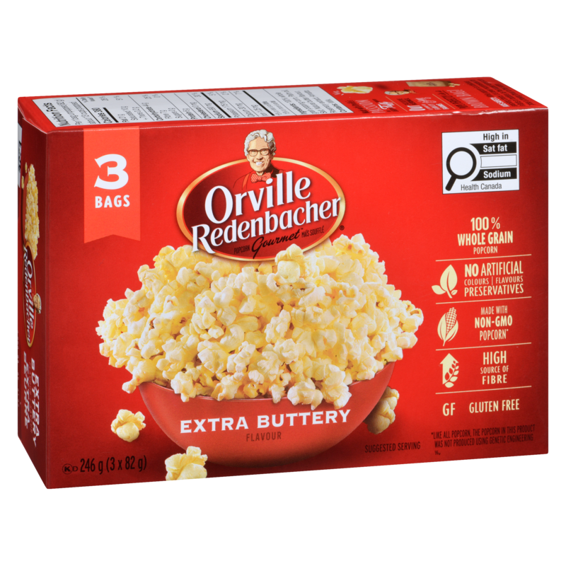 Popcorn Bowl, Extra Butter