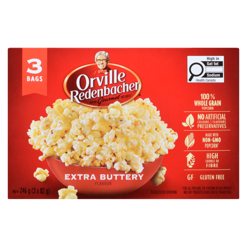 Popcorn Bowl, Extra Butter