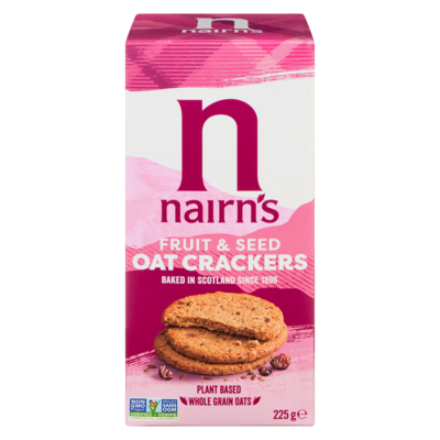 Nairn's Oat Crackers, Rough  250 g, $1.80/100g