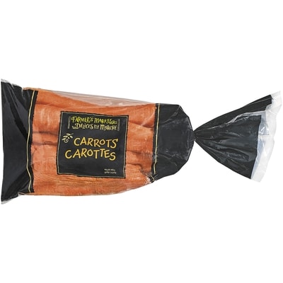 Farmer's Market Carrots, 2 lb bag 907 g, $0.33/100g