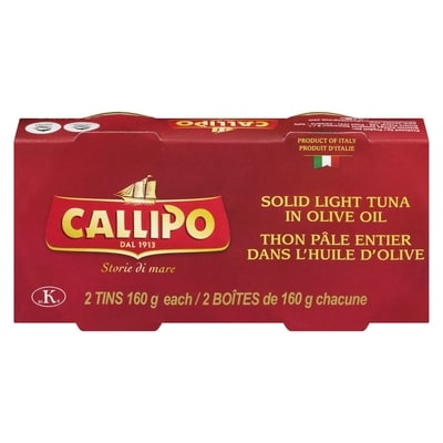 Callipo Tuna In Oil     160 g, $6.24/100g