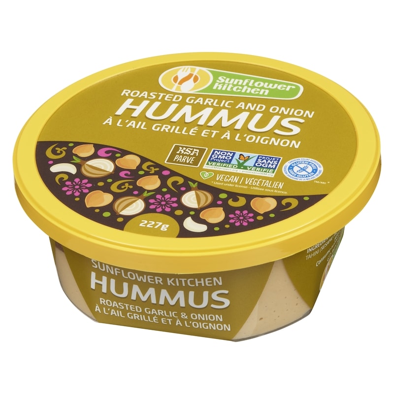 Kosher Hummus, Roasted Garlic & Onion