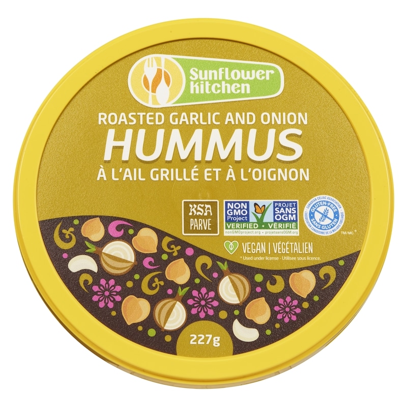 Kosher Hummus, Roasted Garlic & Onion