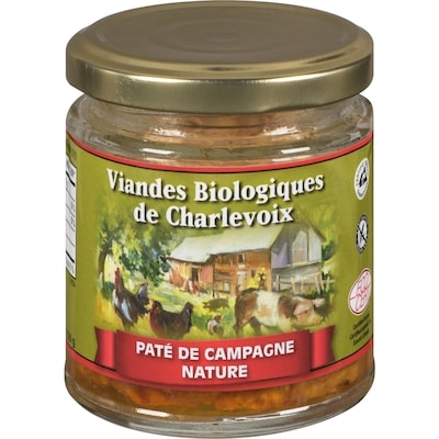Charlevoix Homestyle Pâté 125 g, $7.19/100g