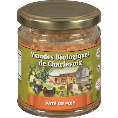 Charlevoix Pâté de foie 125 g, 7,19 $/100g