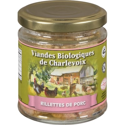 Charlevoix Rillettes De Porc 125 g, $7.19/100g