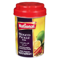 National Marinades variées 1 kg, 0,58&nbsp;$/100g