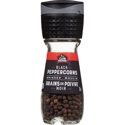 Club House Grinder Black Peppercorns 35 g, $12.83/100g