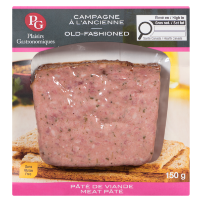 Plaisirs Gastronomiques Old-fashioned meat pâté de campagne 150 g, $3.66/100g