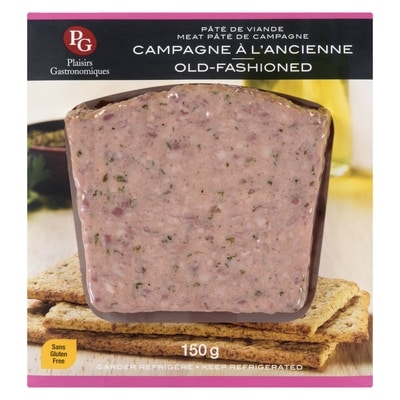 Plaisirs Gastronomiques Old-fashioned meat pâté de campagne 150 g, $3.67/100g