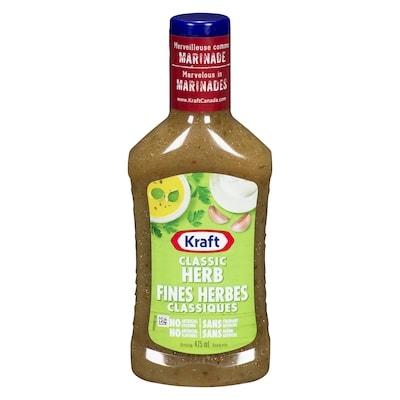 Kraft Classic Herb Dressing 475 ml, $0.95/100ml