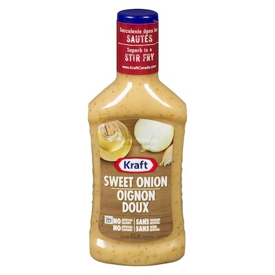 Kraft Sweet Onion Salad Dressing 475 ml, $0.90/100ml