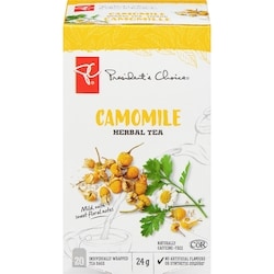 President's Choice Camomile Herbal Tea 20 ea, $0.15/1ea
