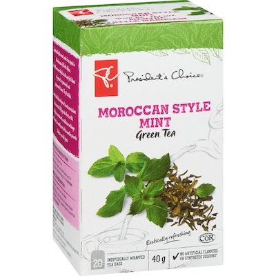 Moroccan Style Mint Green Tea