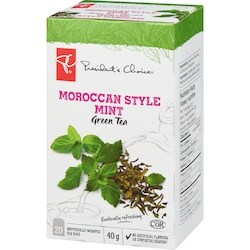 President's Choice Moroccan Style Mint Green Tea - 20 ea | Loblaws