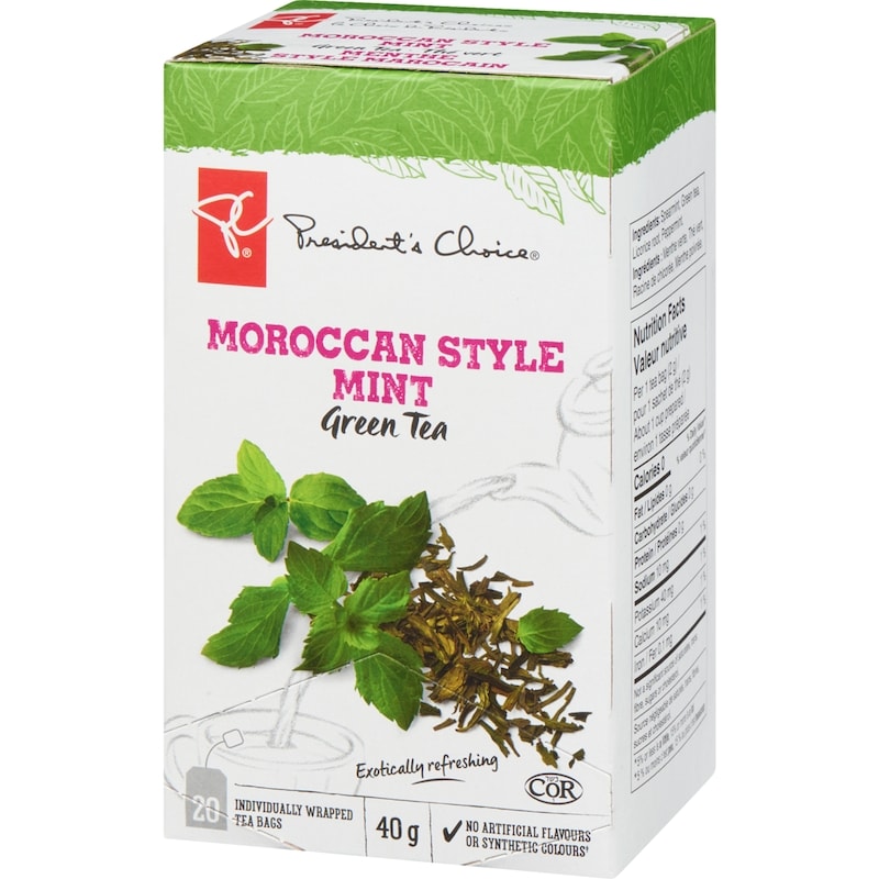 Moroccan Style Mint Green Tea