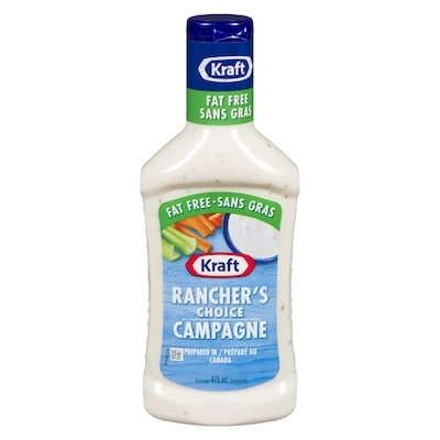Kraft Rancher's Choice Fat Free Salad Dressing 475 ml, $0.95/100ml