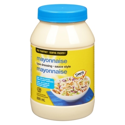 No Name Light Mayonnaise Type Dressing 890 ml, $0.79/100ml