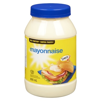 No Name Mayonnaise 890 ml, $0.62/100ml