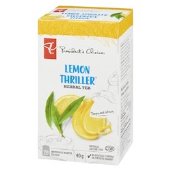 邦楽 steruss at one's choice President's Choice Lemon Thriller Herbal Tea - 20 ea | Zehrs