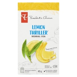 President's Choice Lemon Thriller Herbal Tea - 20 ea | Dominion